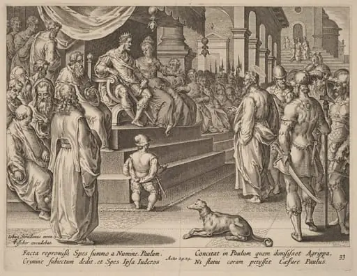 Saint Paul before Festus and Agrippa