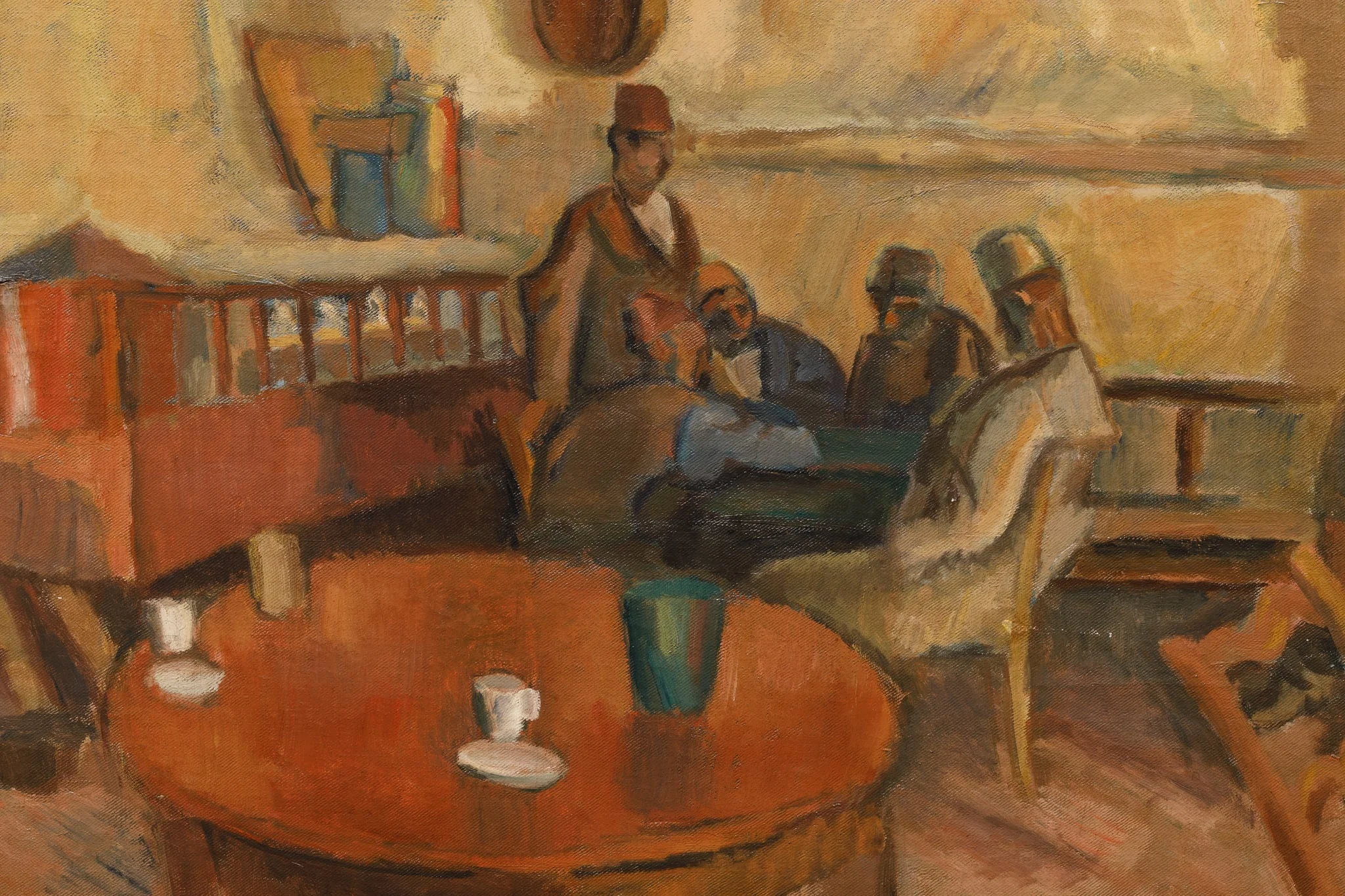 Cafenea la Balcic, by Iosif Iser, unspecified, 1850