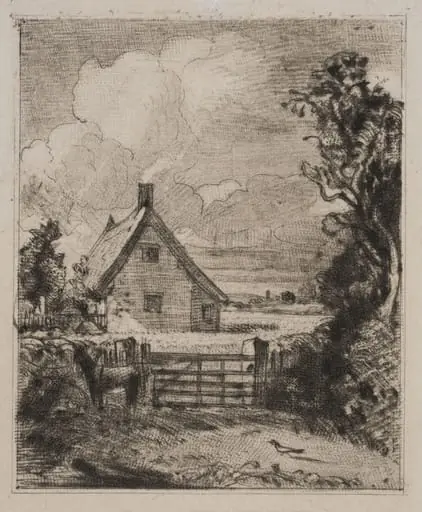 Cottage in a Cornfield