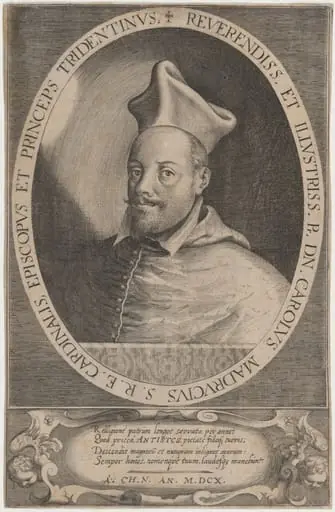 Cardinal Carolus Madrucius