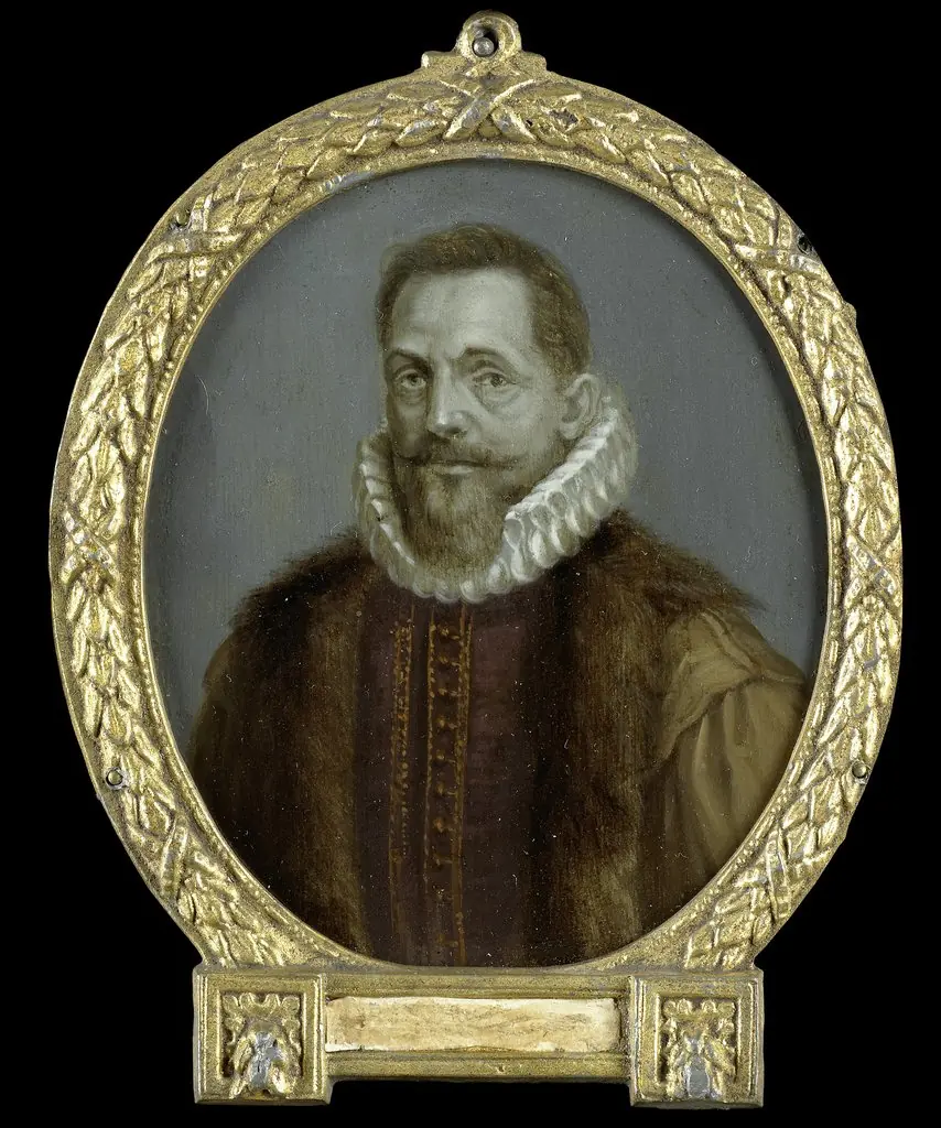 Portrait of Petrus Bertius, Professor at Leiden