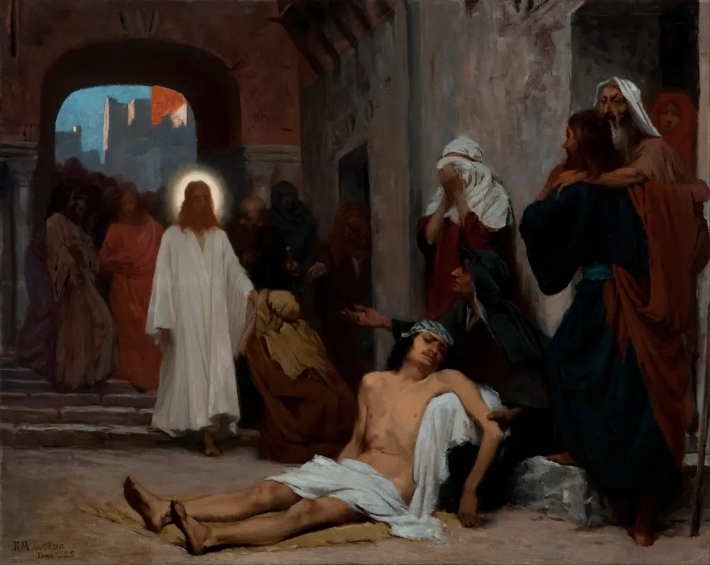 Study for "Jesus in Capernaum"