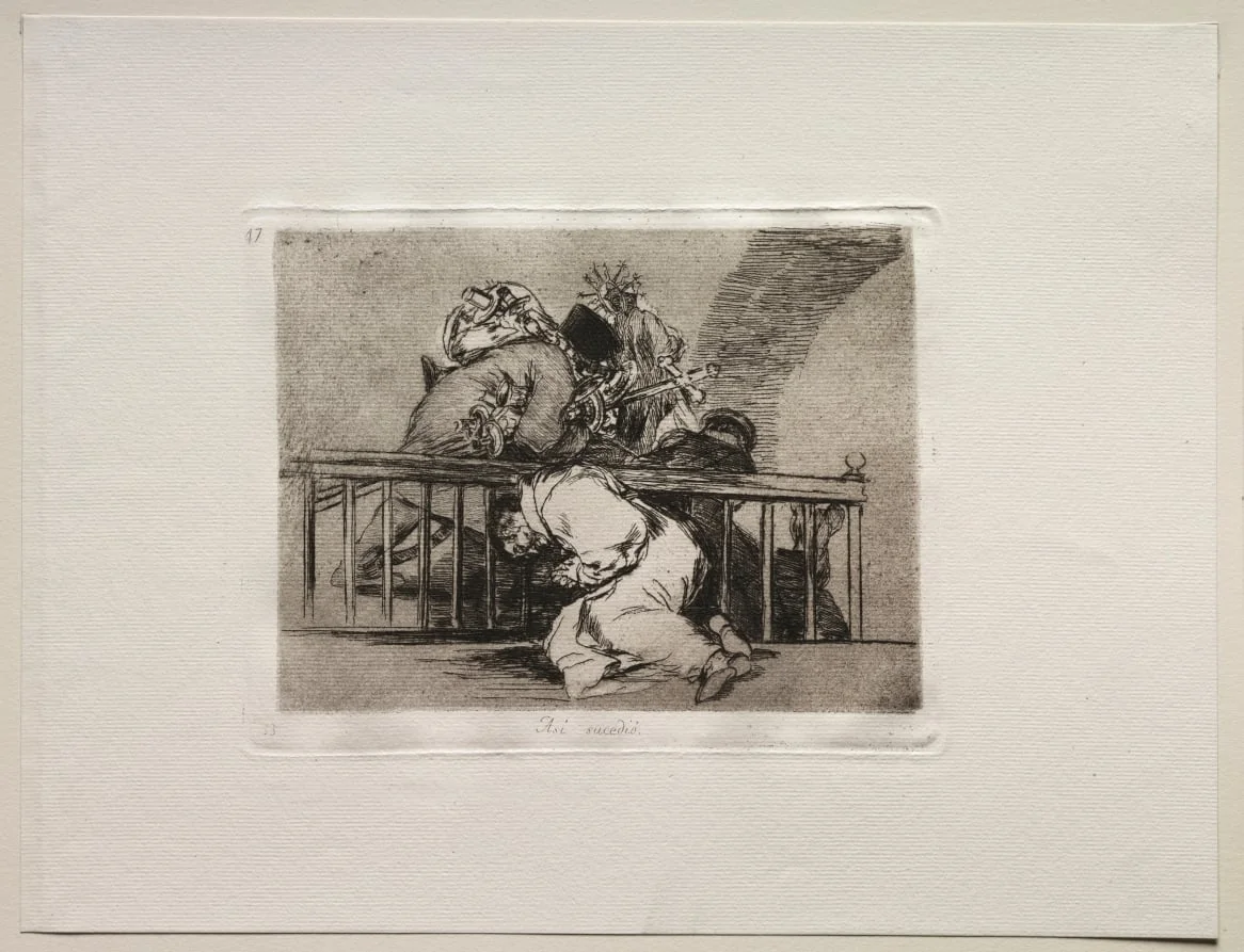 The Horrors of War:  This is How it Happened, by Francisco Goya, 1815
