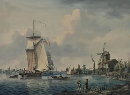 Deptford, with shipping