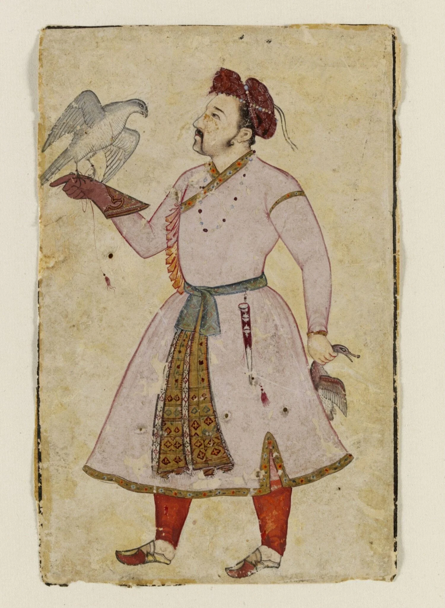 Emperor Jahangir, by Unknown, paint, 1750