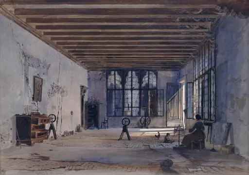 Interior of an old Ducal Palace, Venice