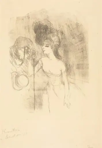 Anna Held and Baldy (Anna Held et Baldy)