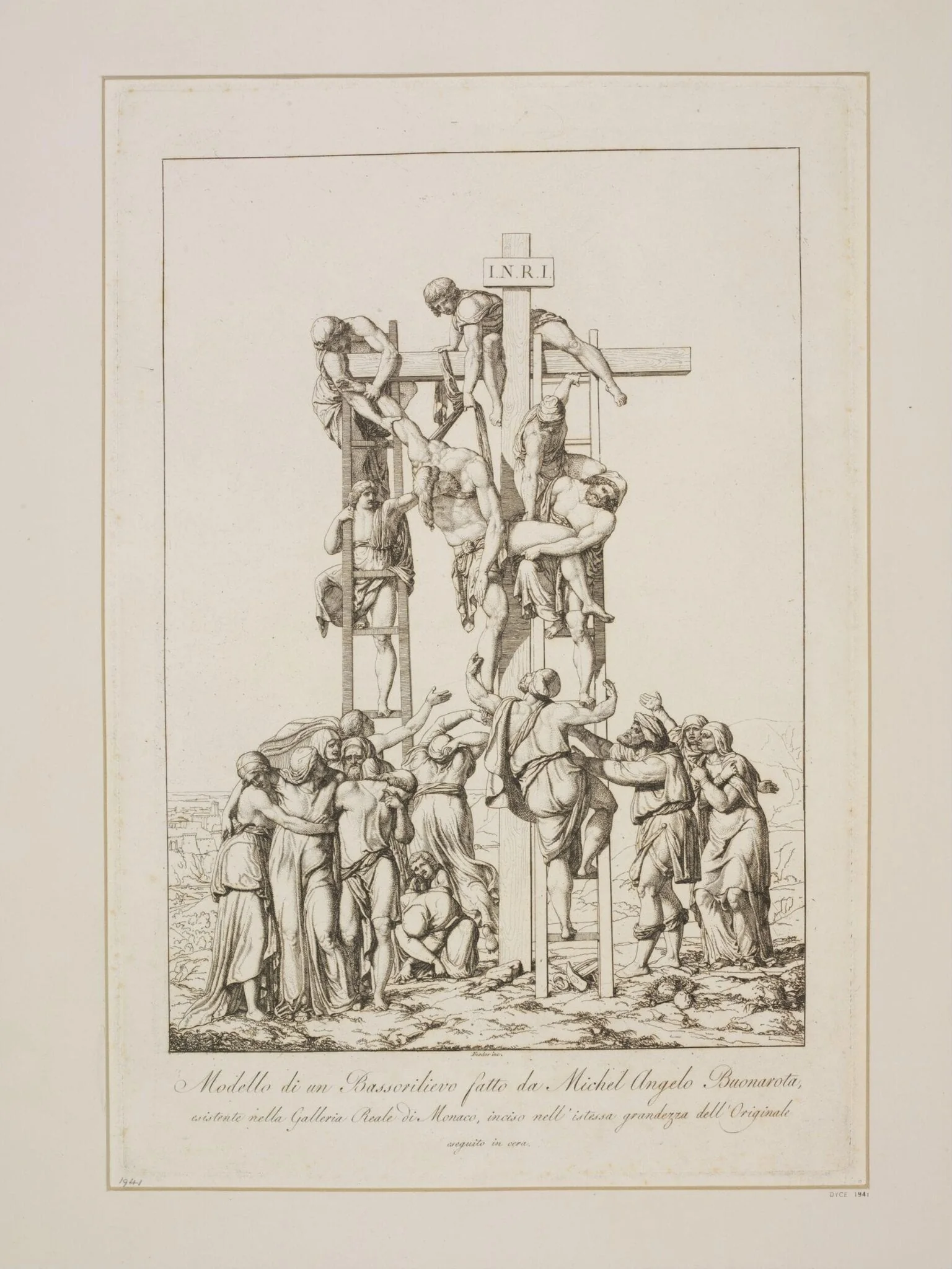 The Descent from the Cross, by Feodor Iwanowitsch, 1850