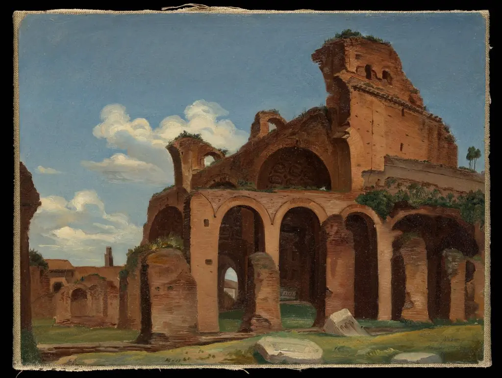 The Basilica of Constantine, Rome