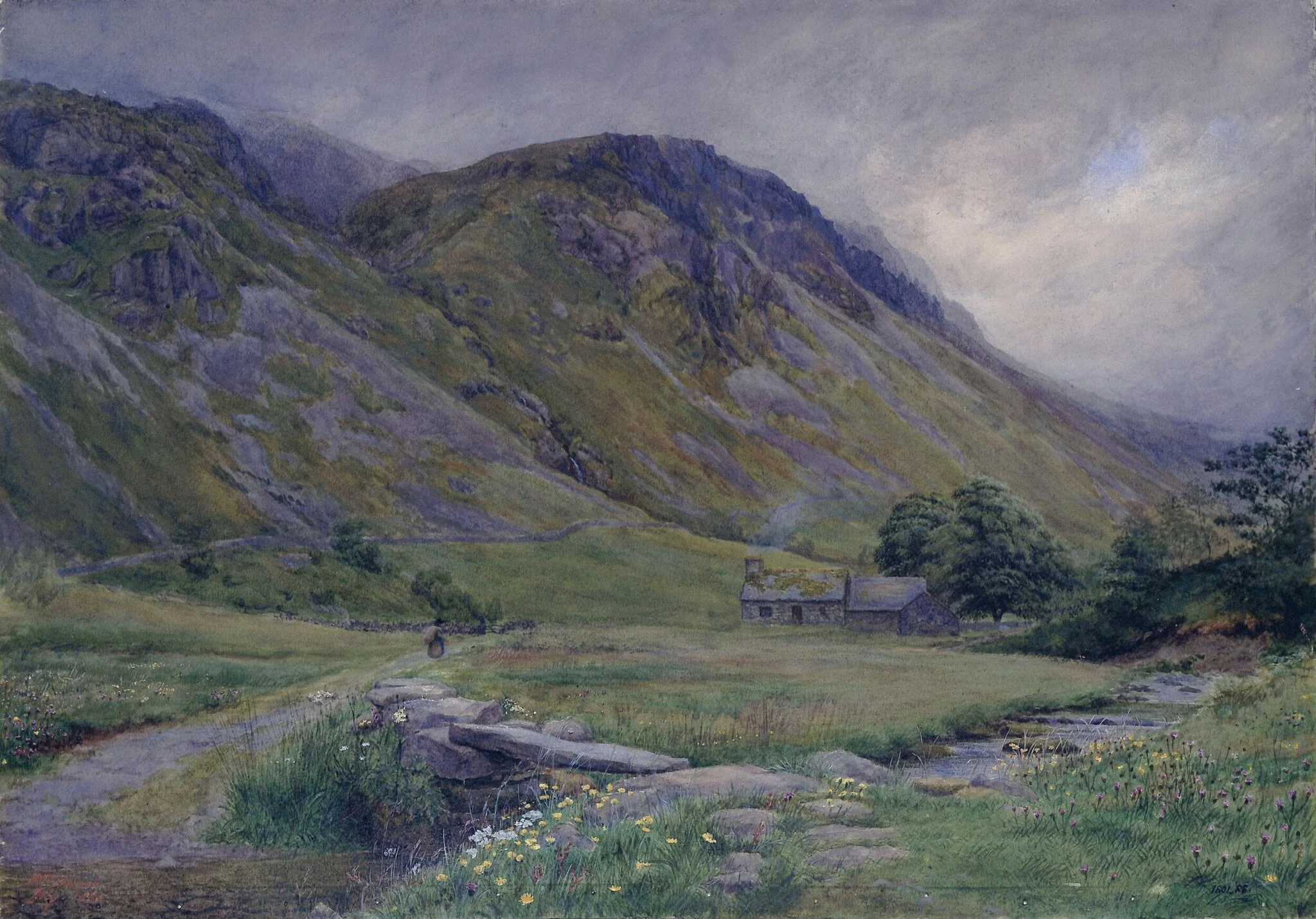 A Misty Morning at Tal-y-Llyn, North Wales