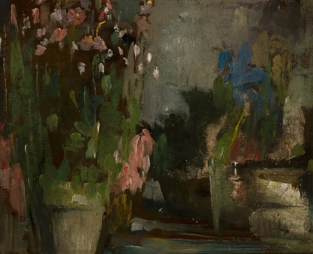 Flowers on a Terrace