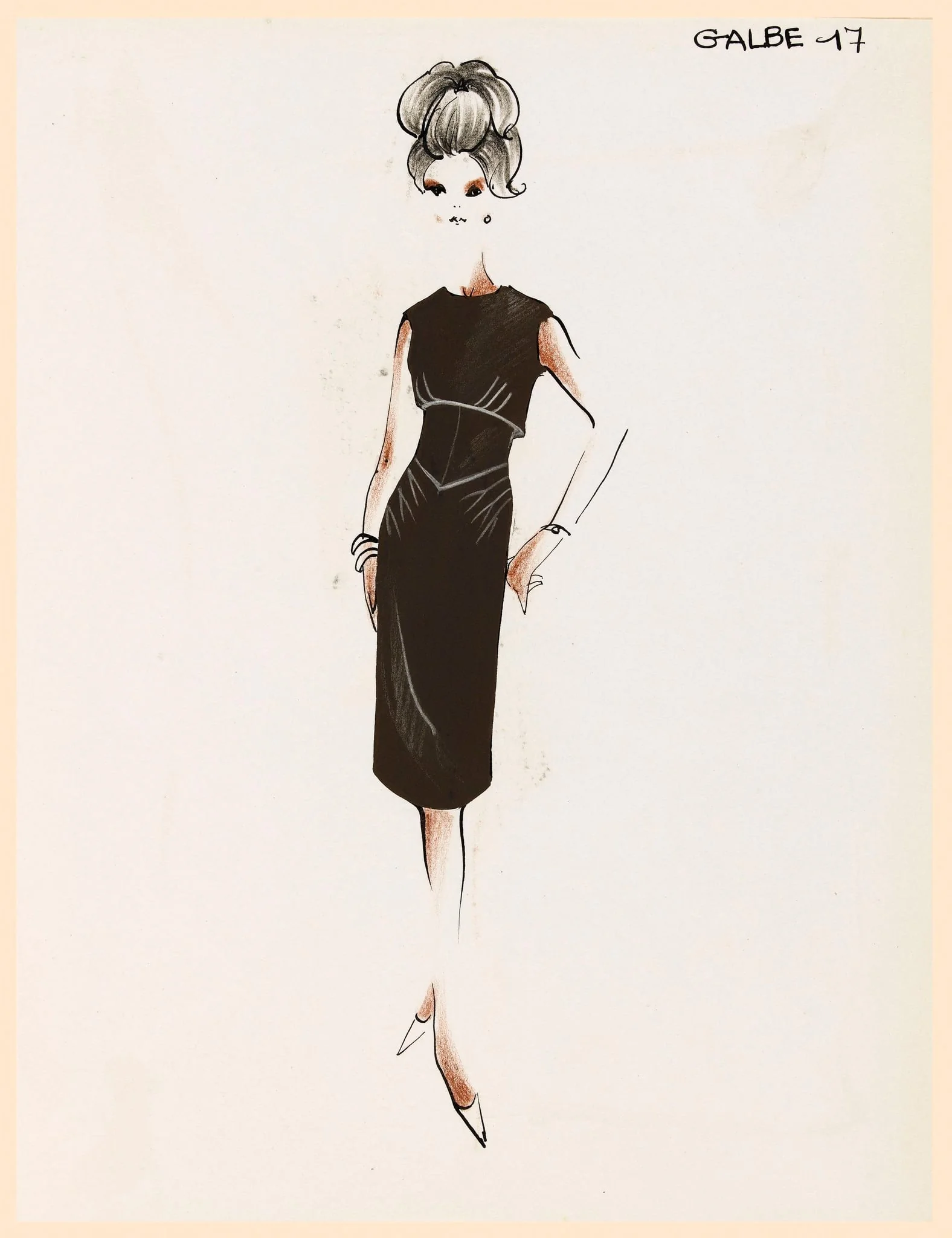 Galbe, by Carven, 1962