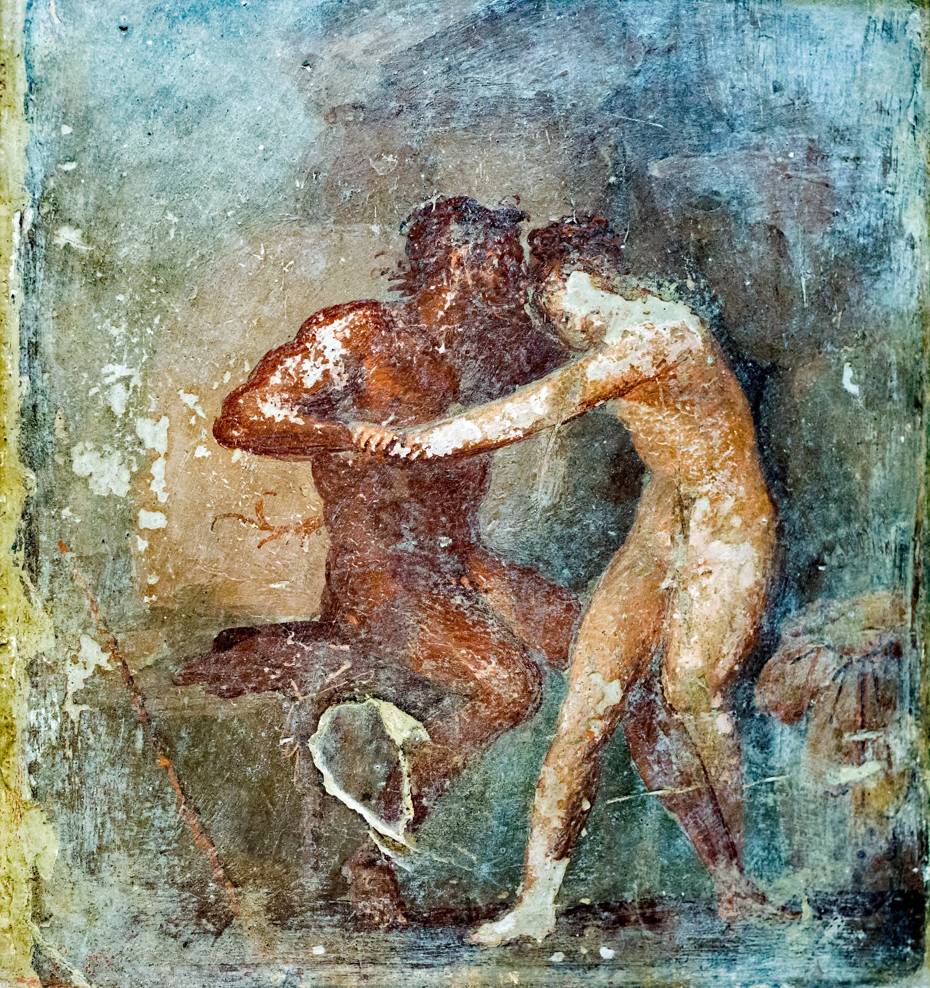 MAN Naples 27701, by Unknown, fresco, 1850