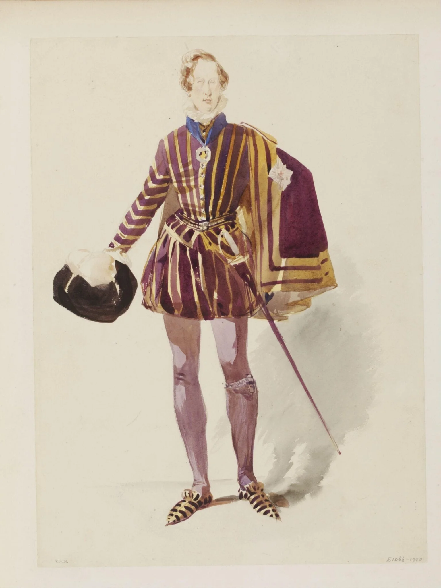 The Duke of Devonshire as an Elizabethan nobleman, c.1600