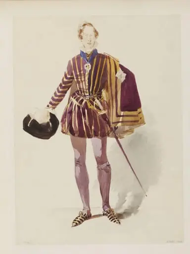 The Duke of Devonshire as an Elizabethan nobleman, c.1600