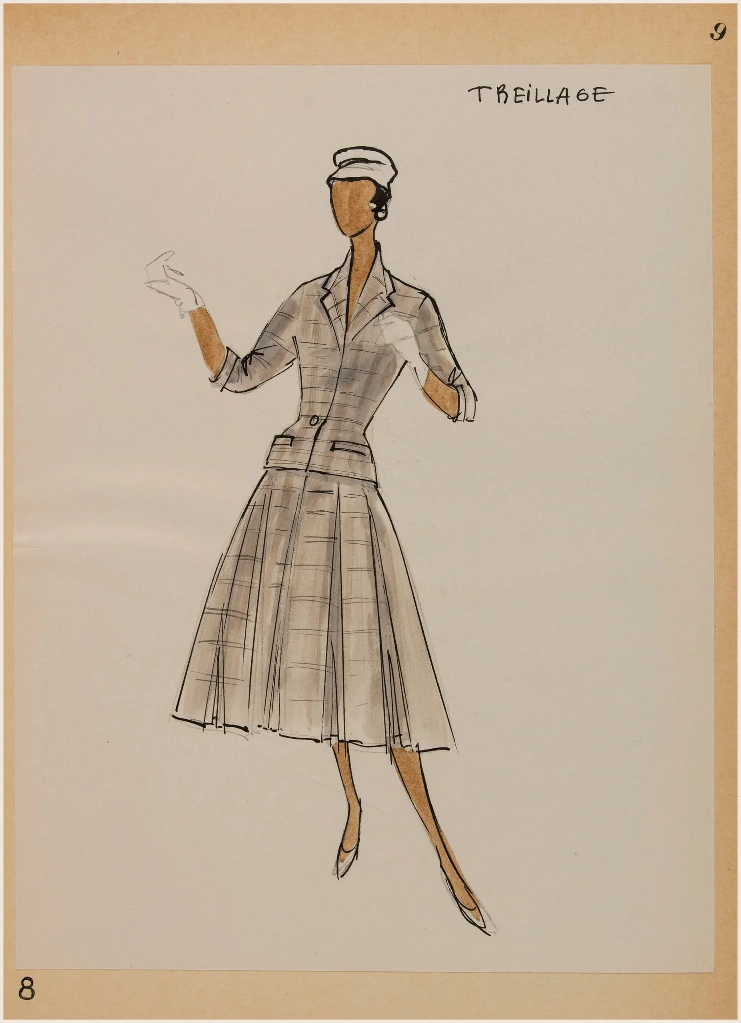 Treillage, by Marie-Louise Carven, 1956