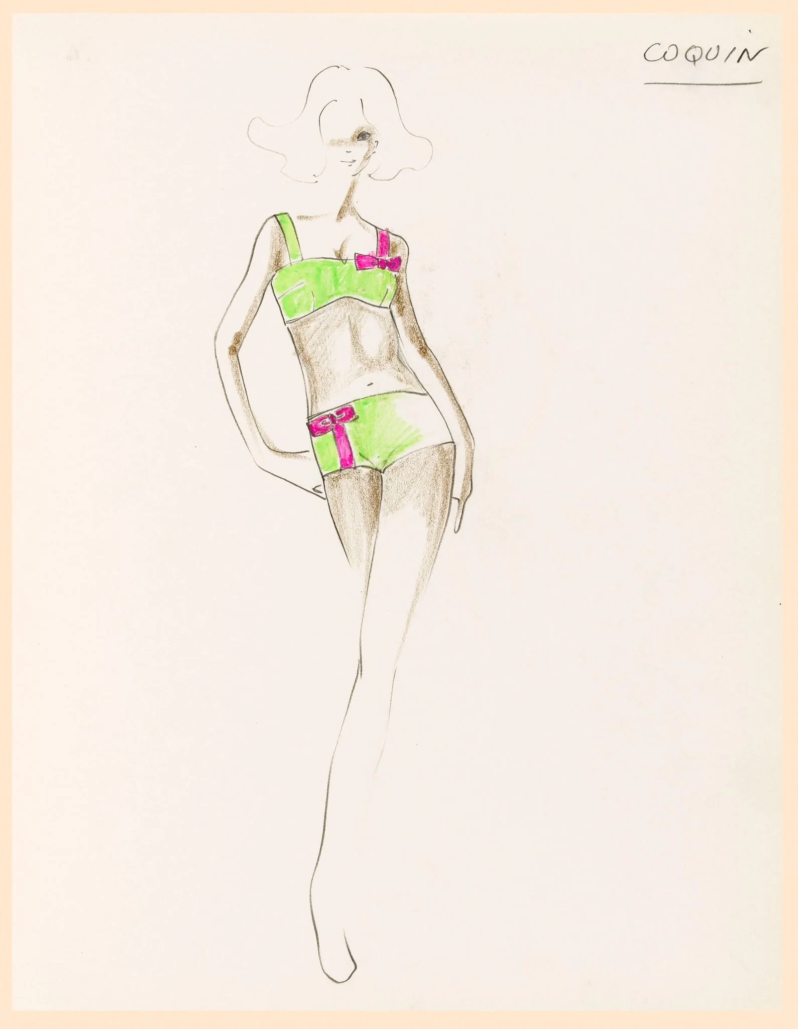 Coquin, by Marie-Louise Carven, 1964