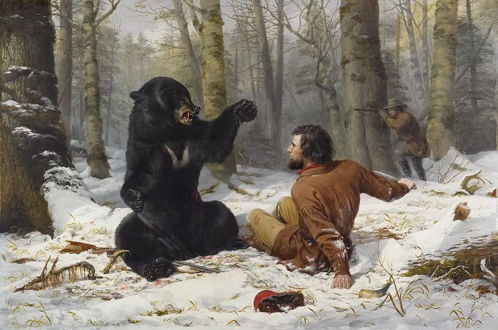 A Tight Fix—Bear Hunting, Early Winter
