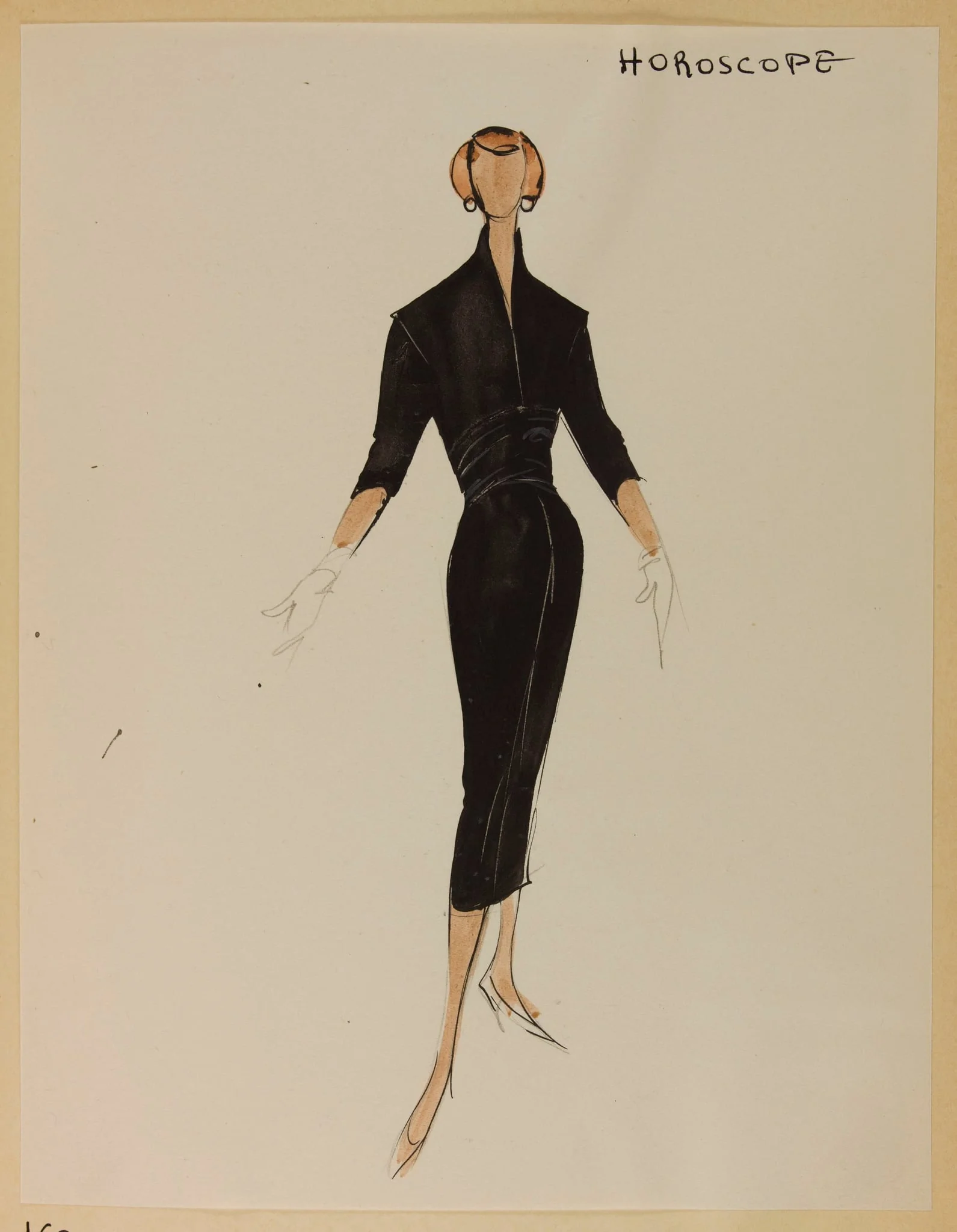Horoscope, by Marie-Louise Carven, 1955