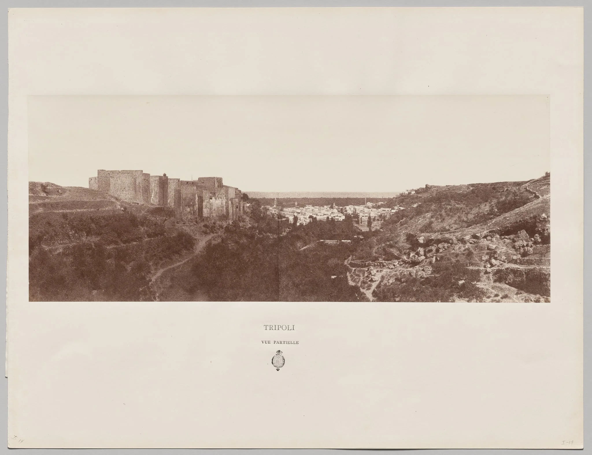 Tripoli, Vue Partielle, by Louis de Clercq, 1860