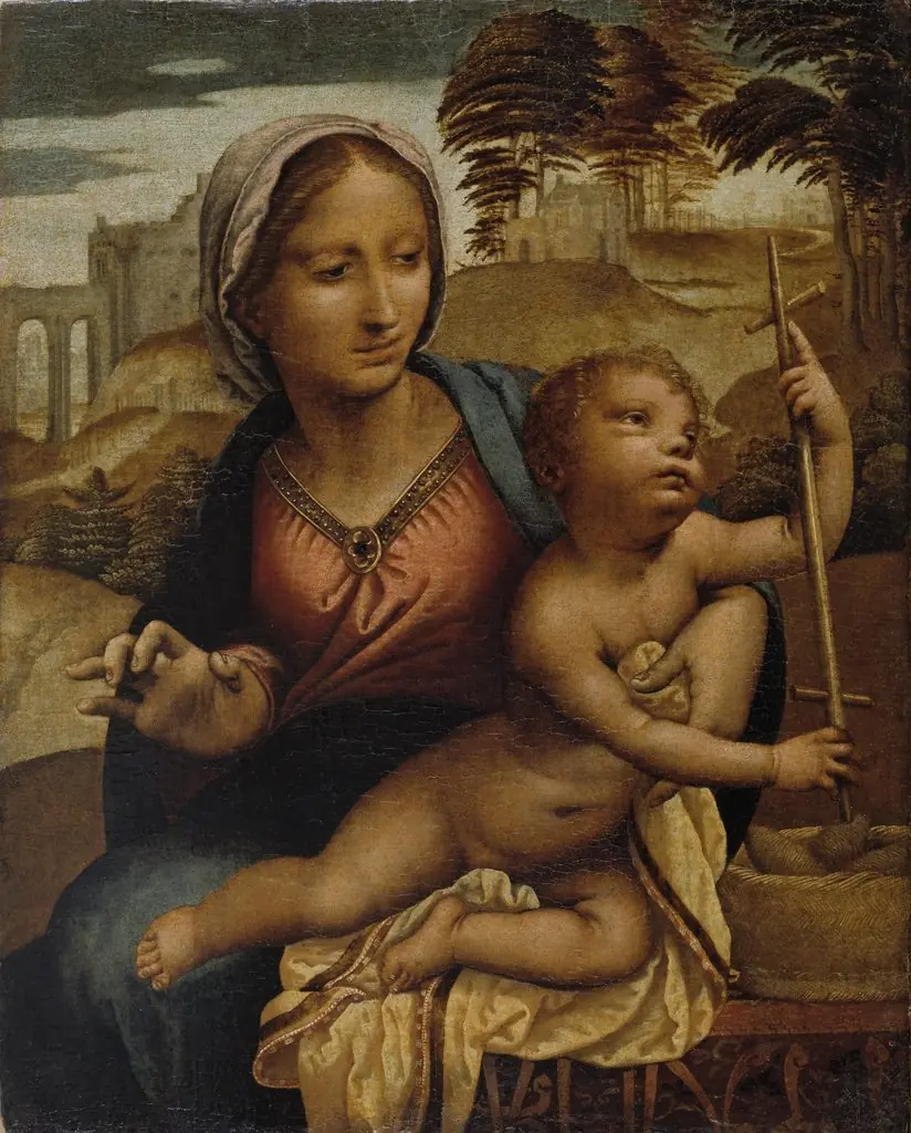 Madonna of the Yarnwinder