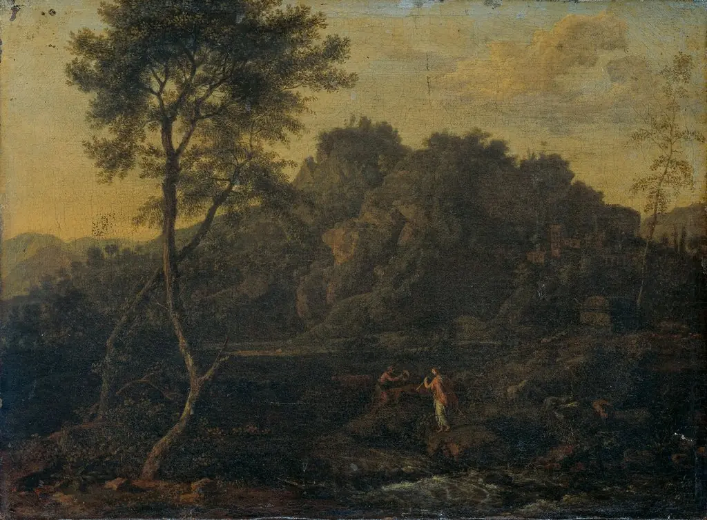Landscape with Diana and Calliope