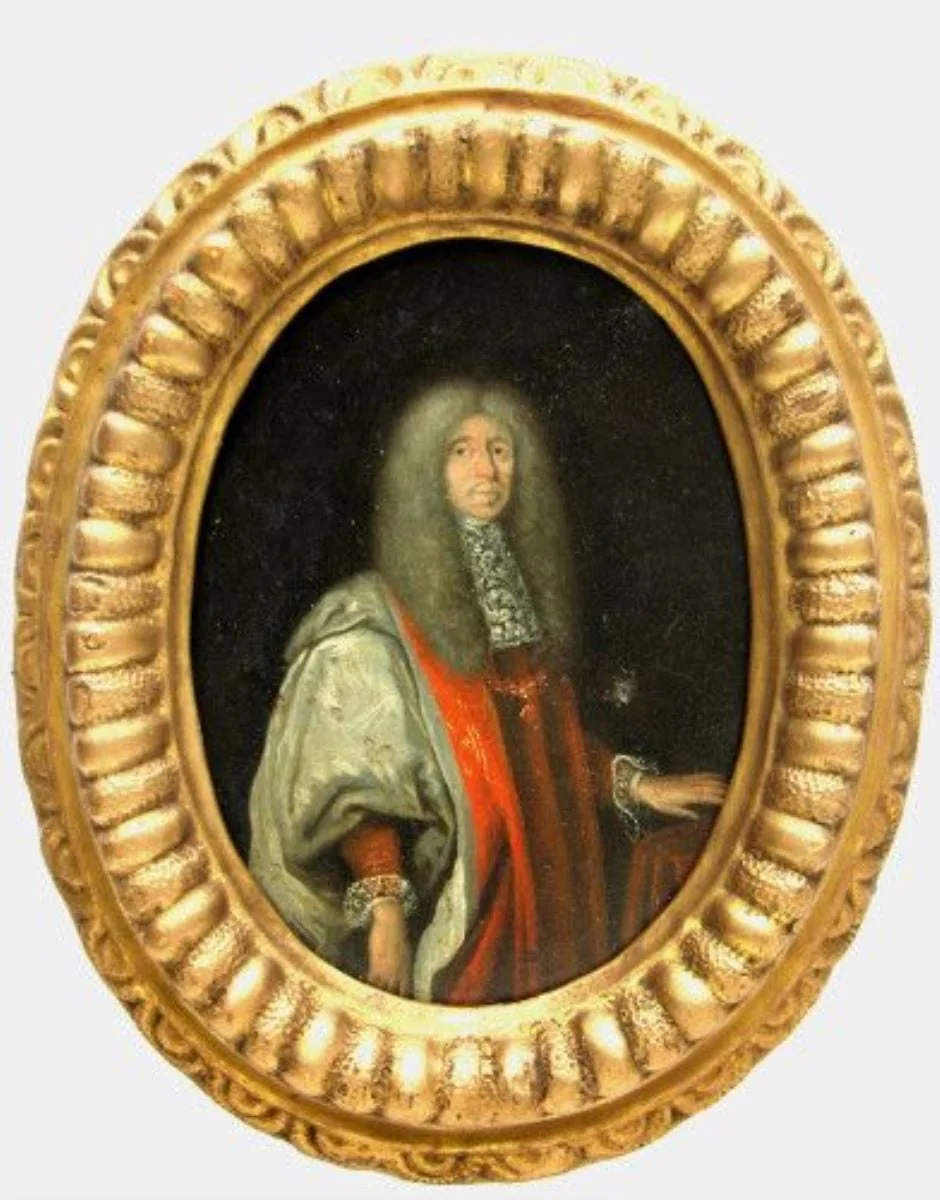 Cavaler al ordinului "Lâna de aur", pandant: Împăratul Leopold I, Mare Maestru al ordinului "Lâna de aur", by Frans Stampart, unspecified