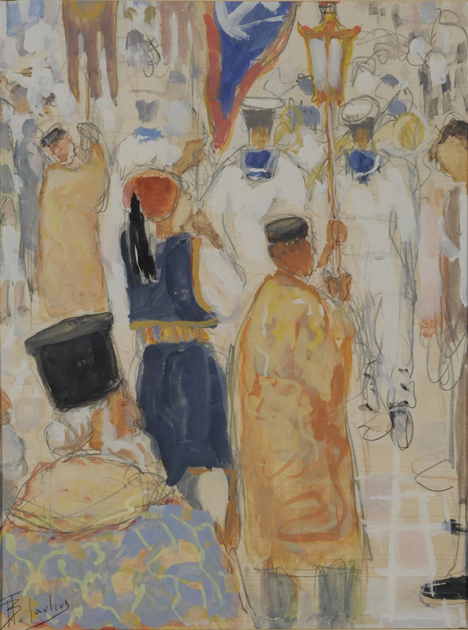 Λιτανεία, by Vyzantios Periklis, unspecified, 1951