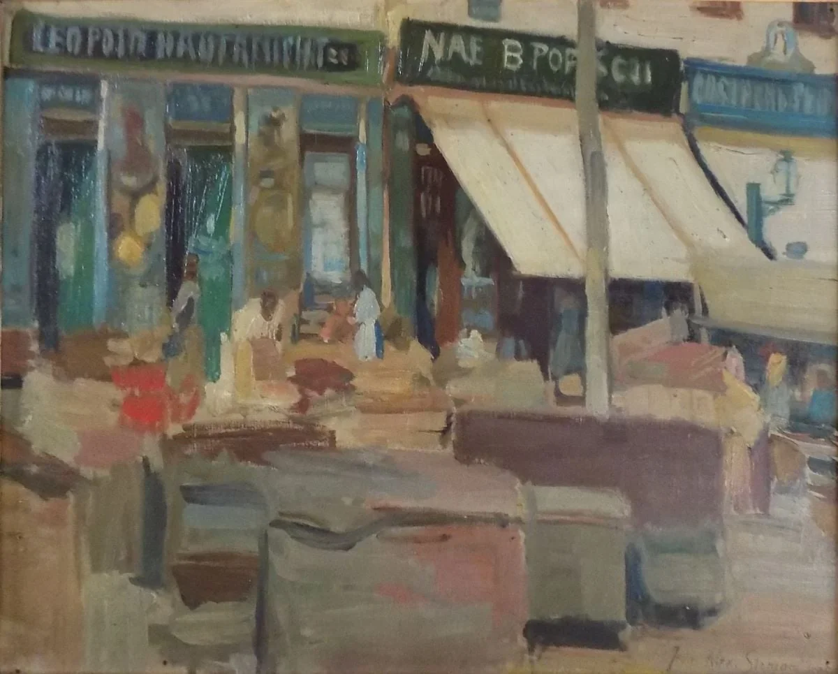 Piața Mare, by Jean Alexandru Steriadi, 1905