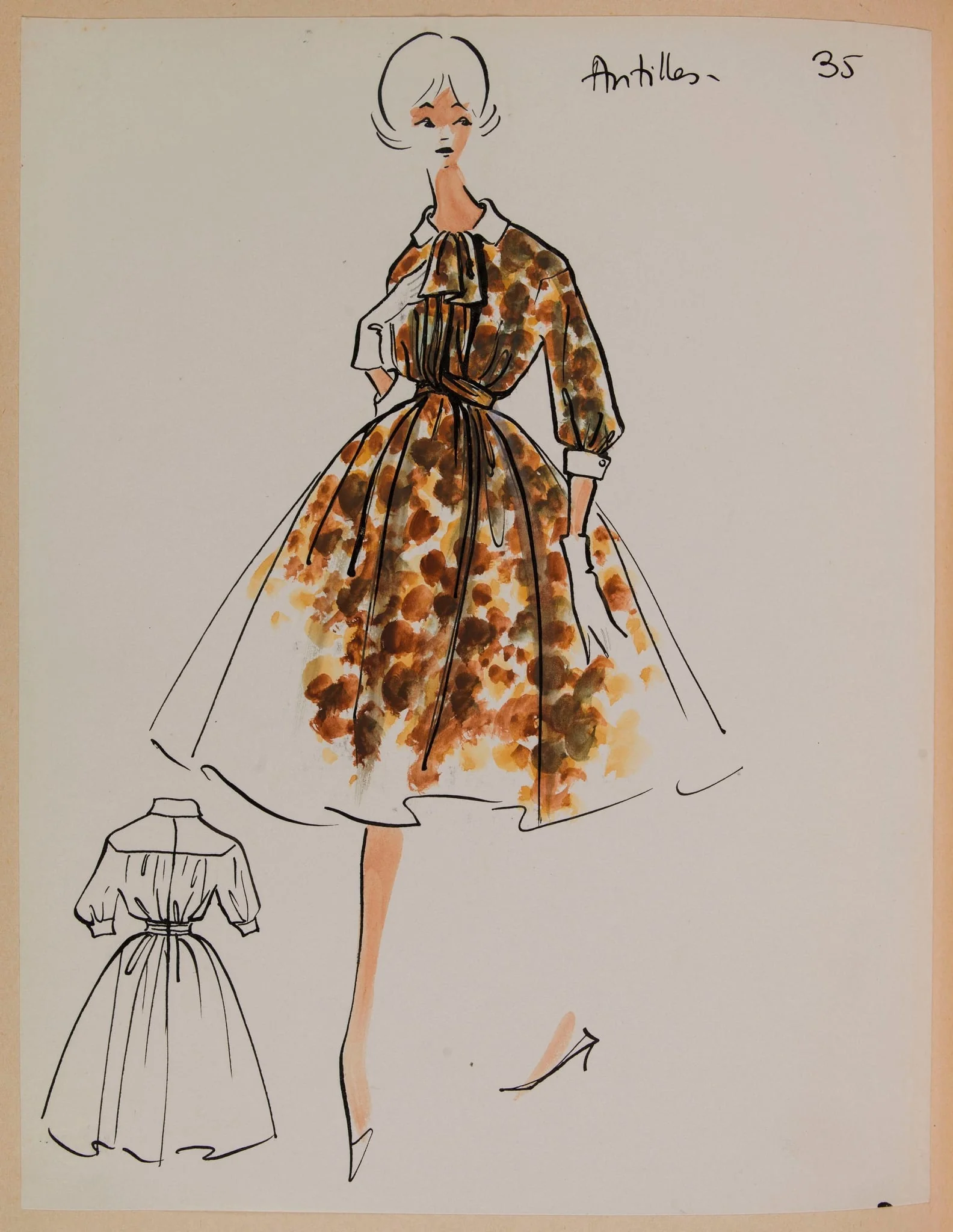 Antilles, by Marie-Louise Carven, 1958