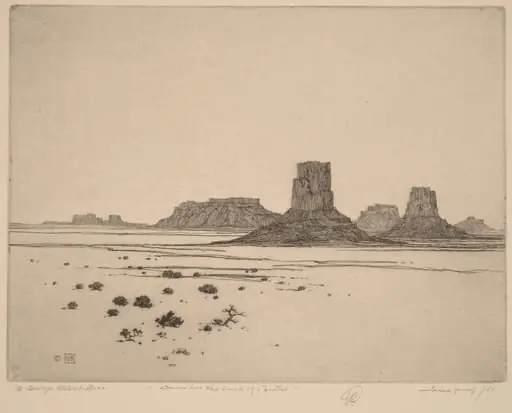 Dawn in the Land of the Buttes