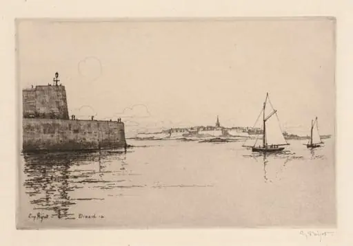 Saint-Malo Viewed from Dinard (Saint-Malo vu de Dinard)