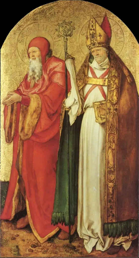 Jabach Altar: Saints Simeon and Lazarus