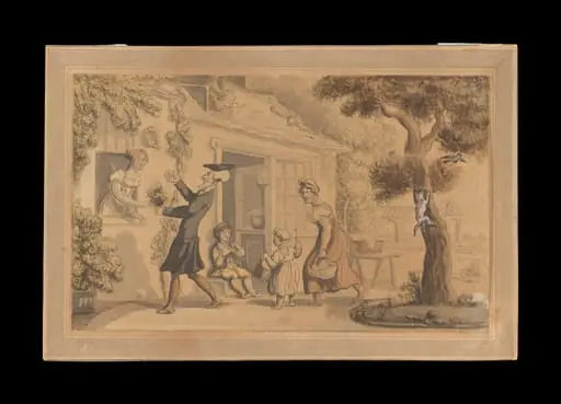 Dr Syntax Presenting a Floral Offering