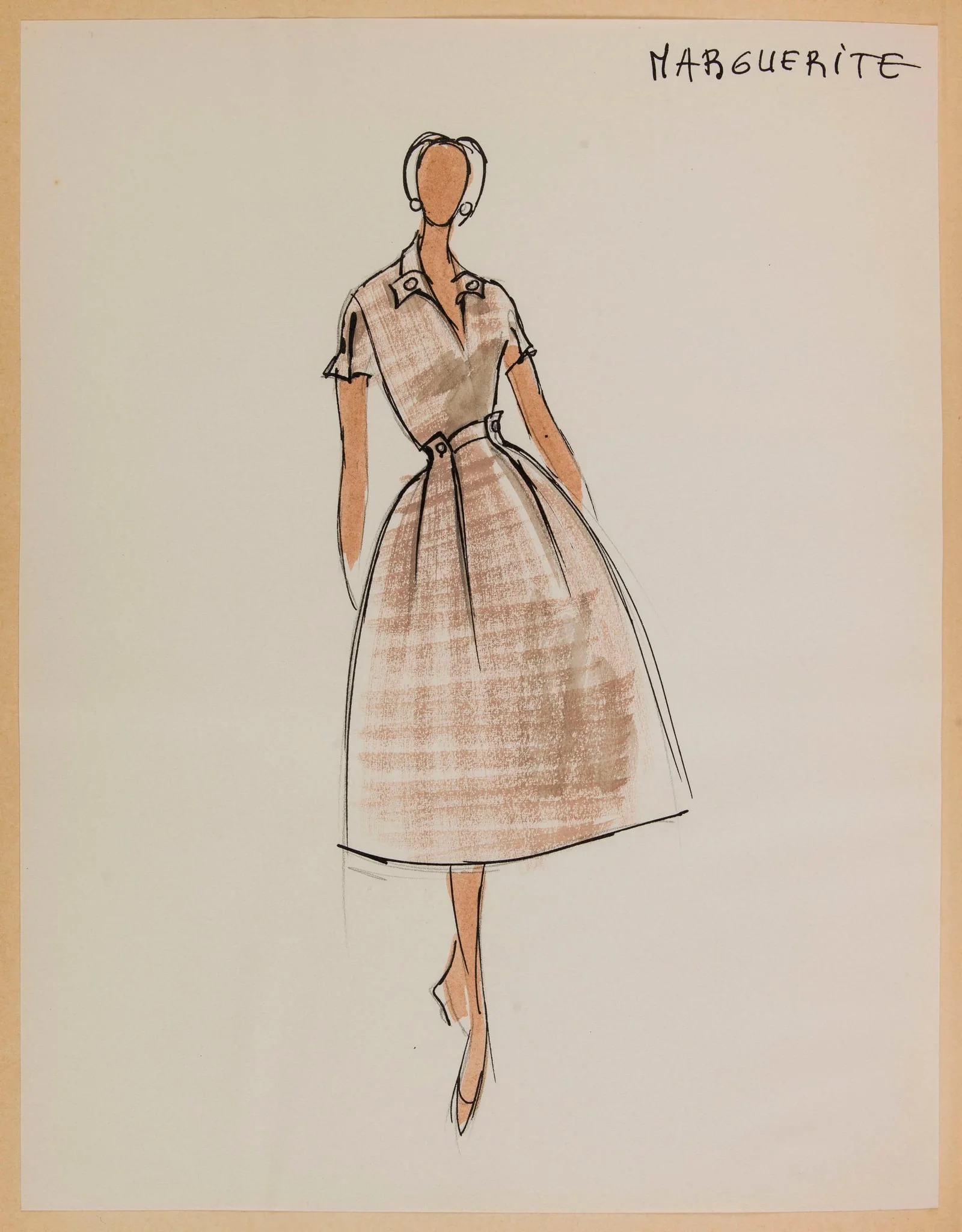 Marguerite, by Carven, 1956