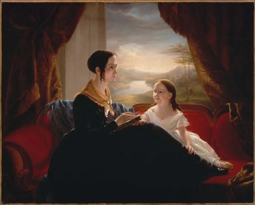 Catharine Wheeler Hardy and Her Daughter
