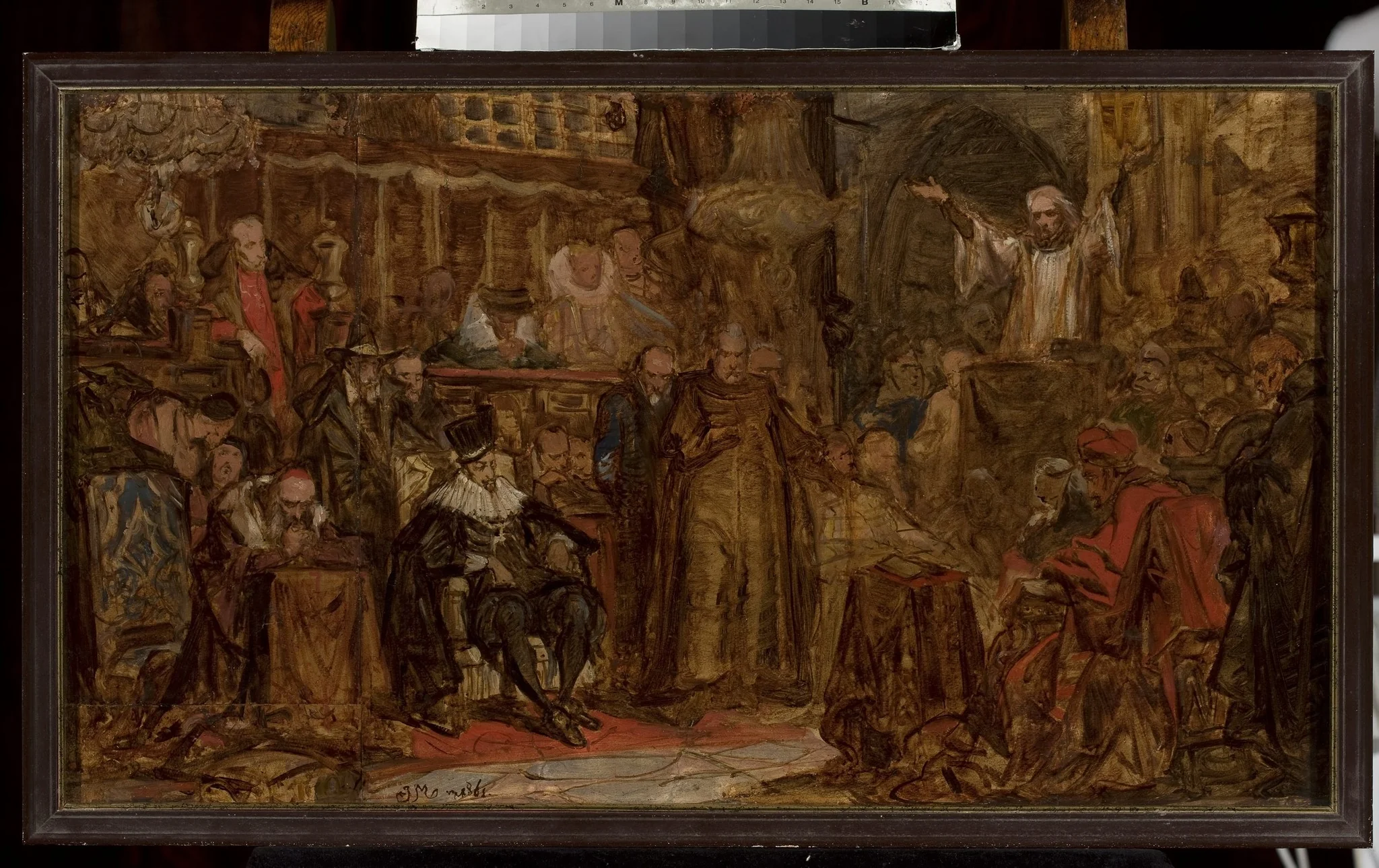 Sketch for “Skarga's Sermon”