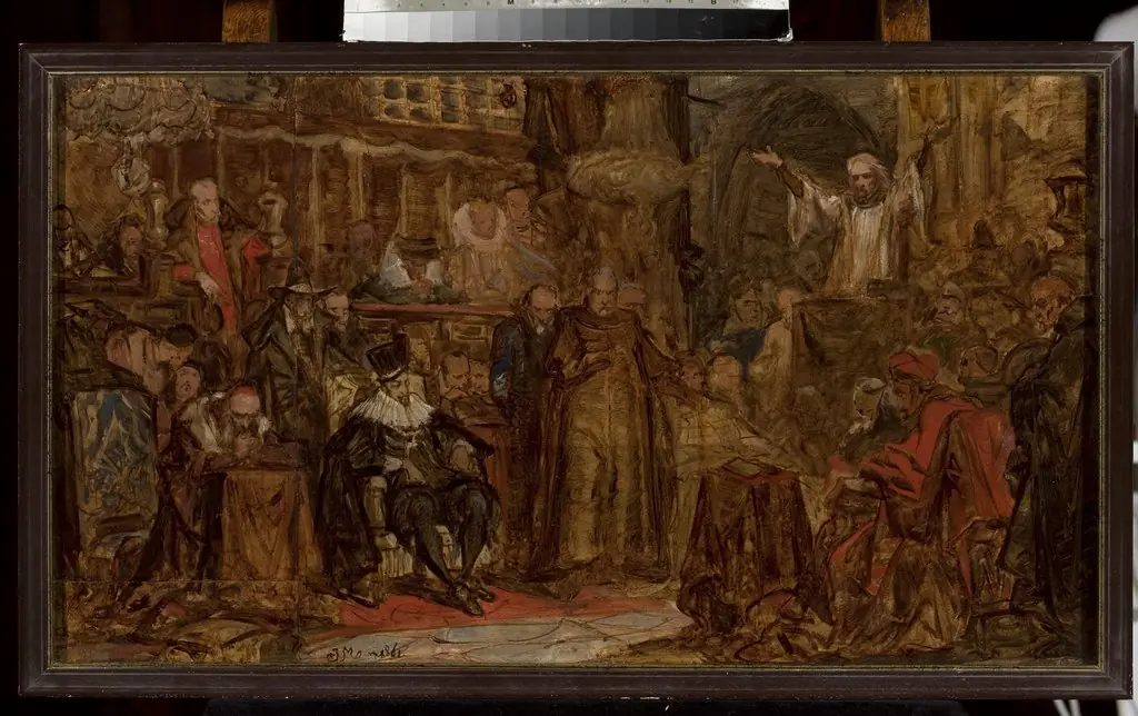Sketch for “Skarga's Sermon”