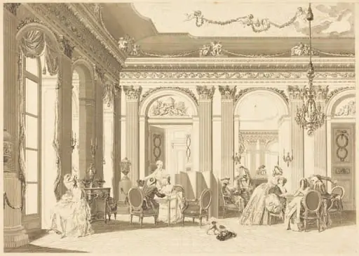L'assemblee au salon