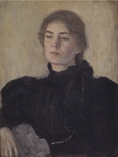 Portræt af fru Thora Bendix (Anne Victoria, f. Sundberg)