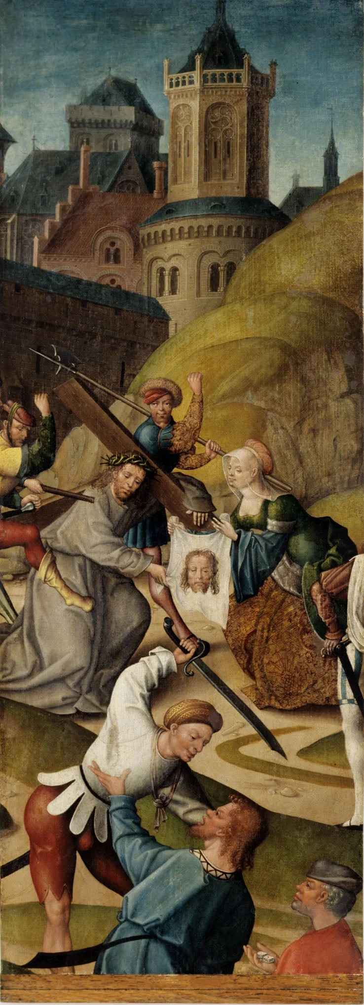 Altarflügel Kreuztragung Christi