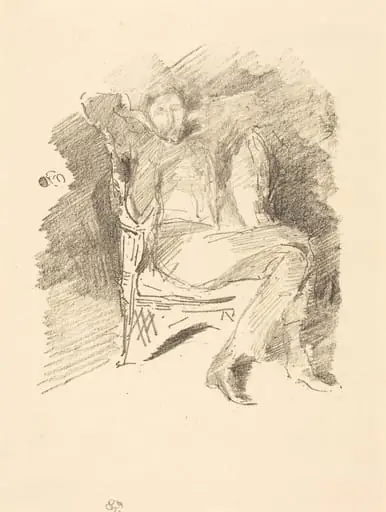 Firelight: Joseph Pennell, No. 1