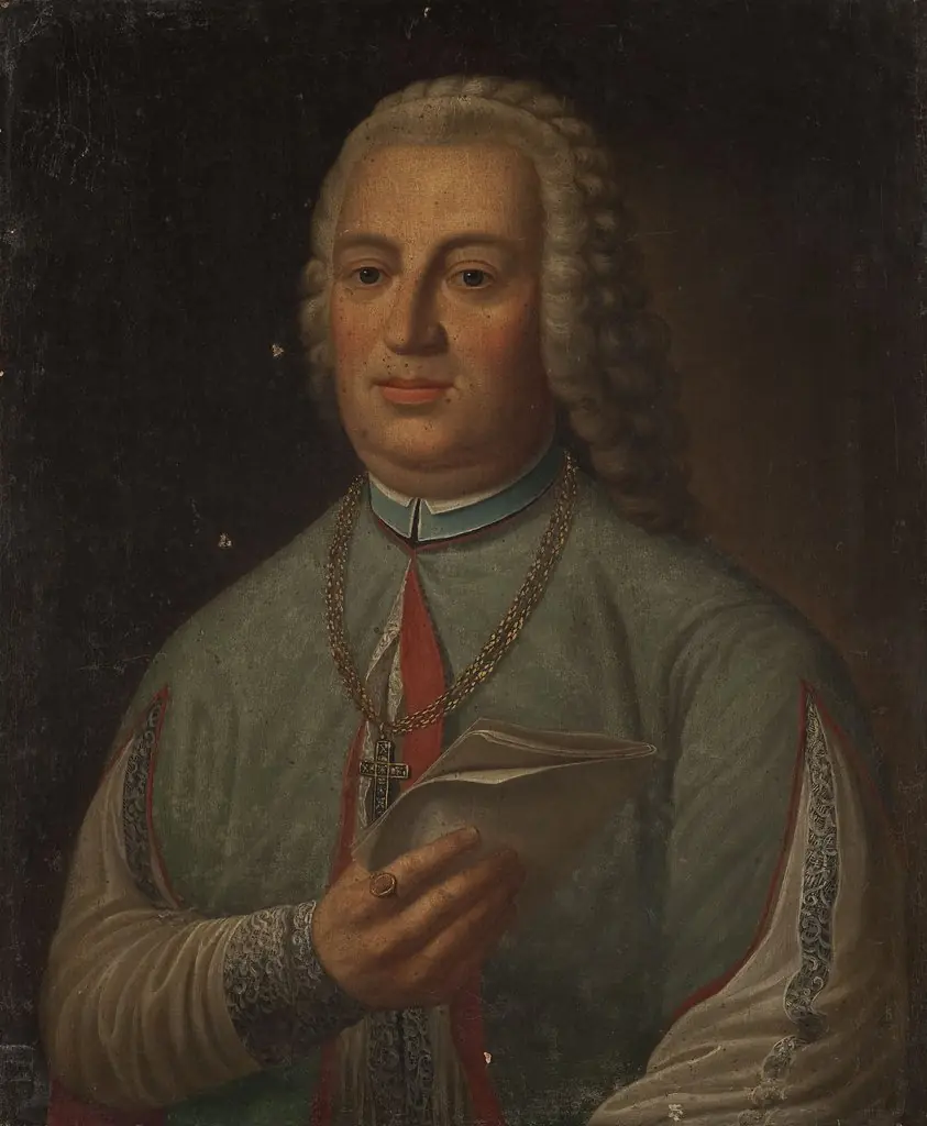 Portrait of Józef Andrzej Załuski