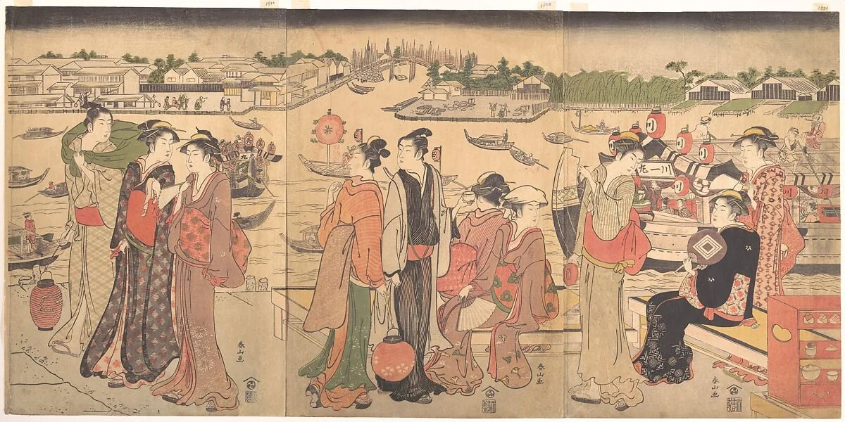 Untitled, by Katsukawa Shunzan, ink, 1783