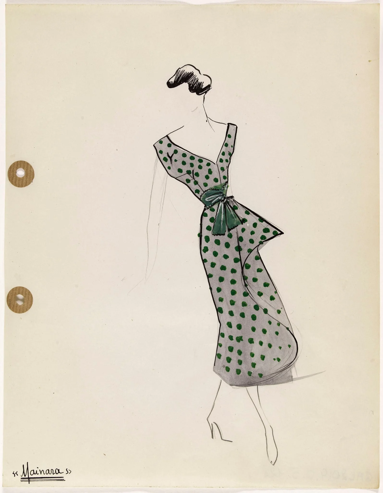'Mainara, by Marie-Louise Carven, 1949