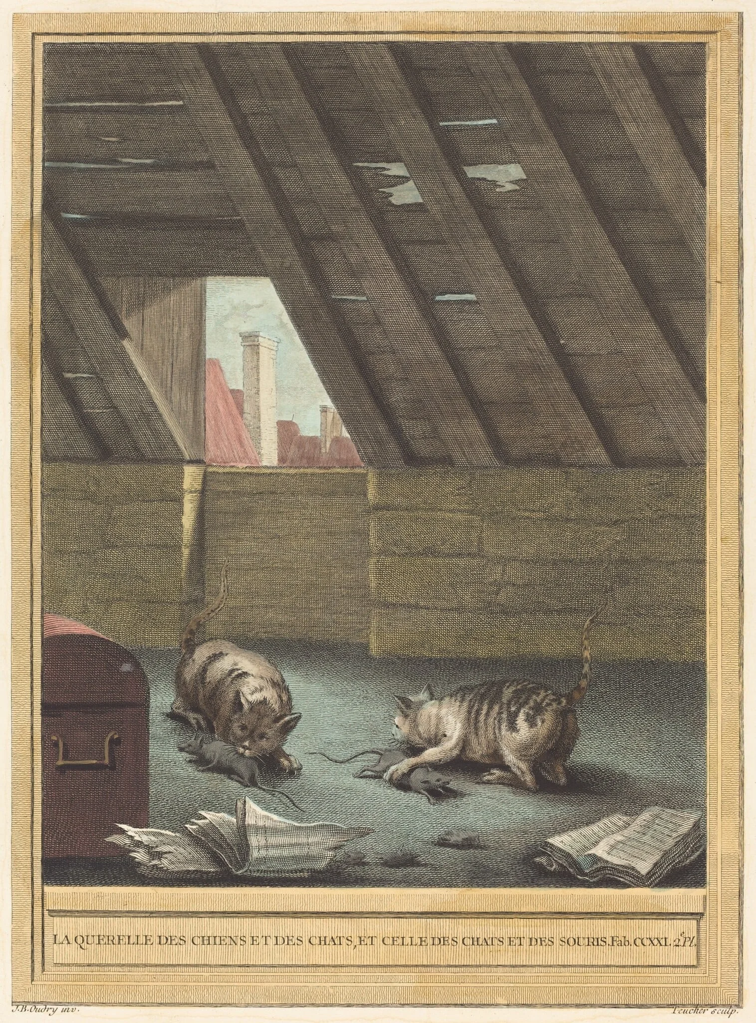 La querelle des chiens et des chats et celle des chats et des souris (The Quarrel of Cats and Dogs, and that of Cats and Mice)