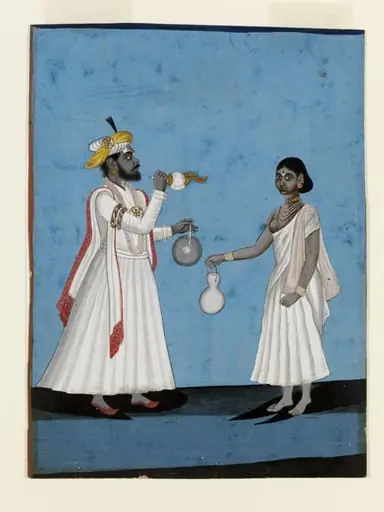 A man and woman