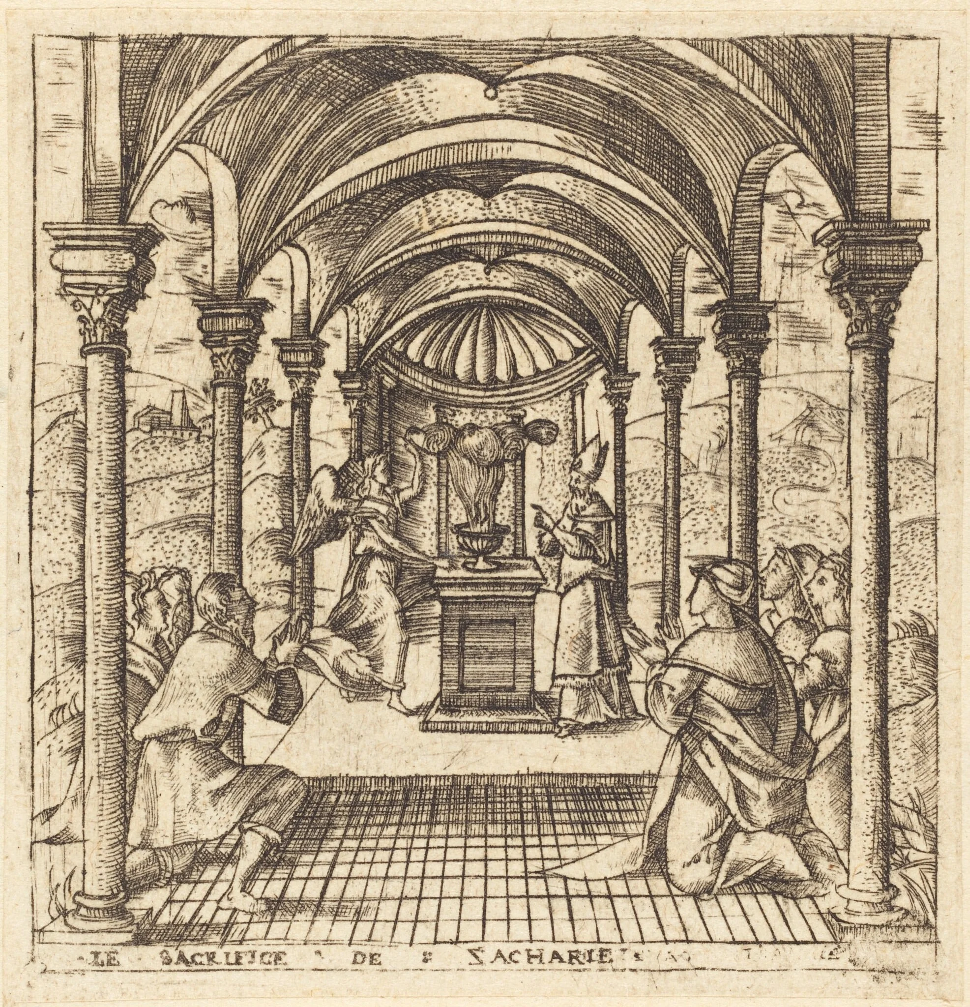 Zacharias and the Angel of the Lord