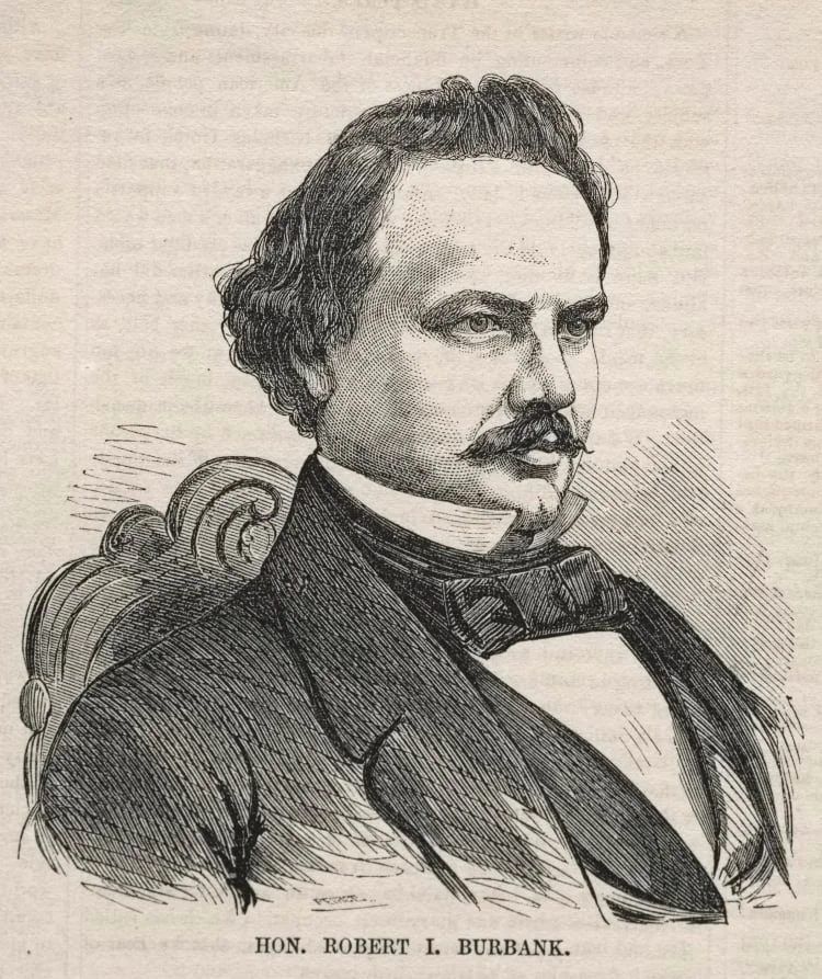 Hon. Robert I. Burbank, by Winslow Homer, 1857