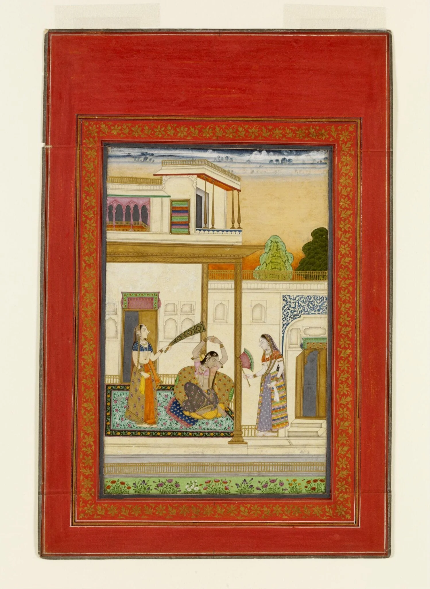 Purvi Ragini, by Unknown, paint, 1770